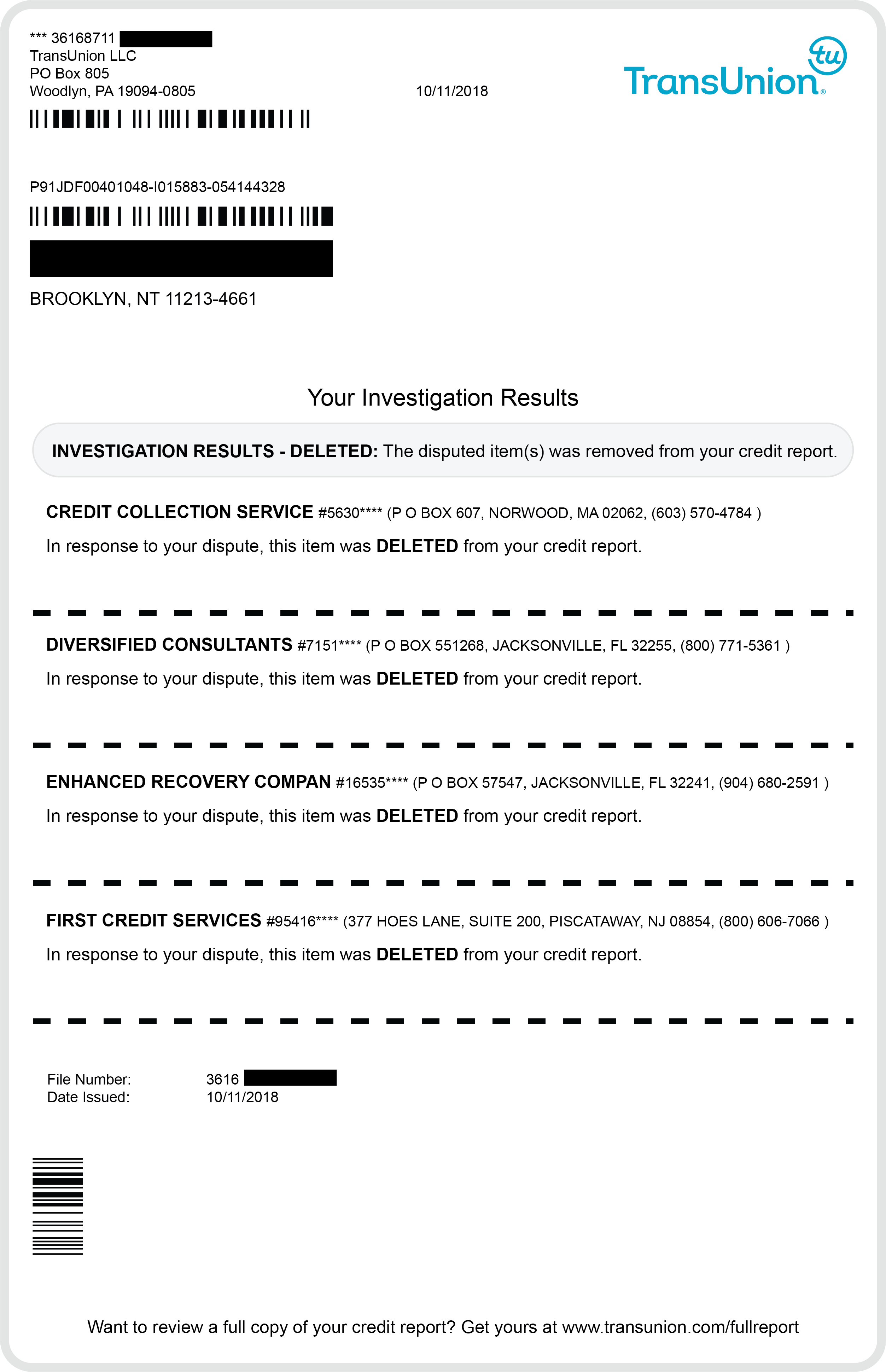 Credit Investigation Process